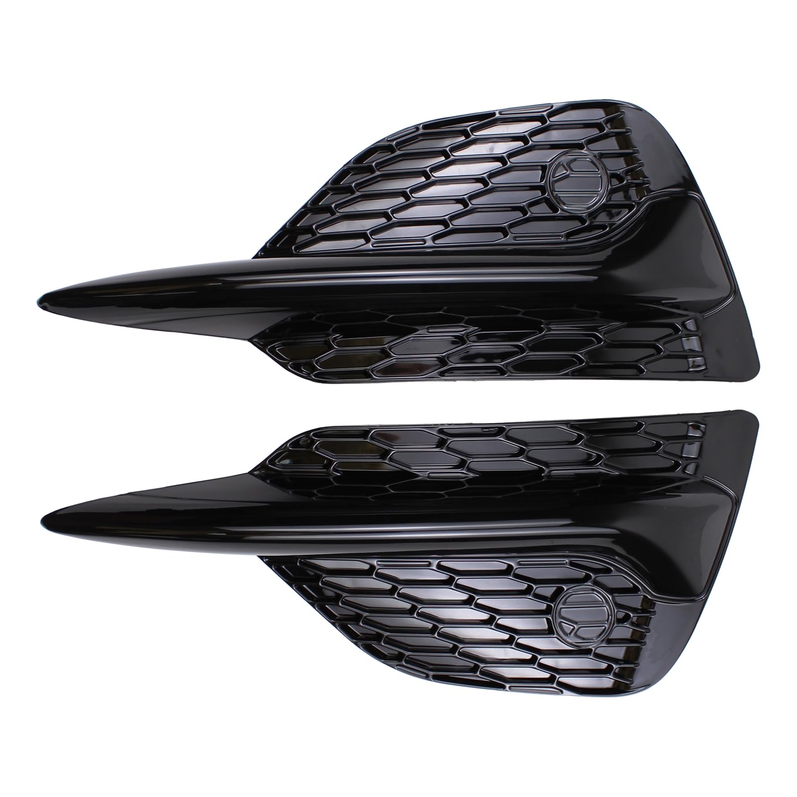 Front L/R Bumper Insert Fog Light Cover Cap for Nissan