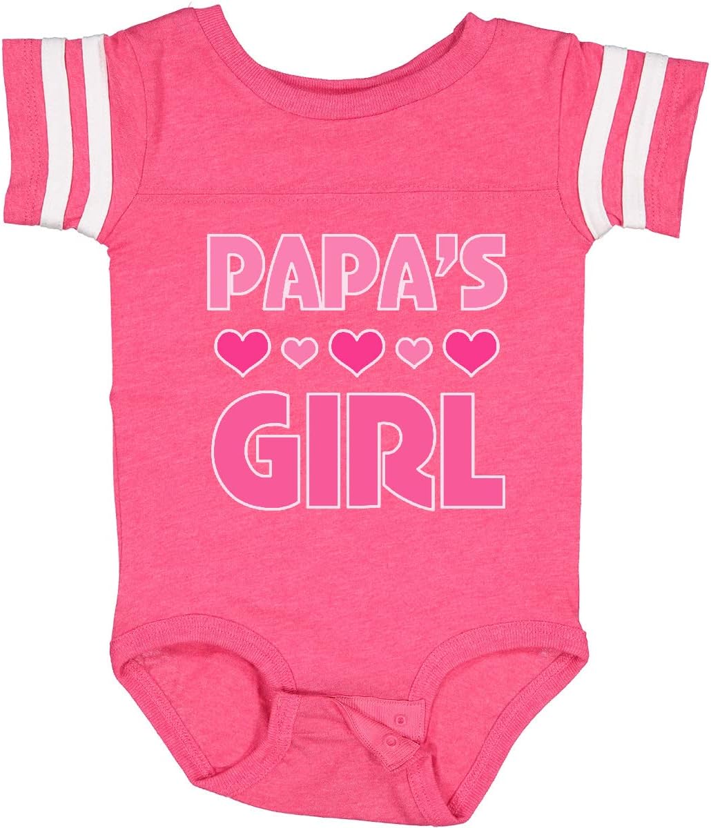 inktastic Papas Girl Granddaughter Baby Bodysuit