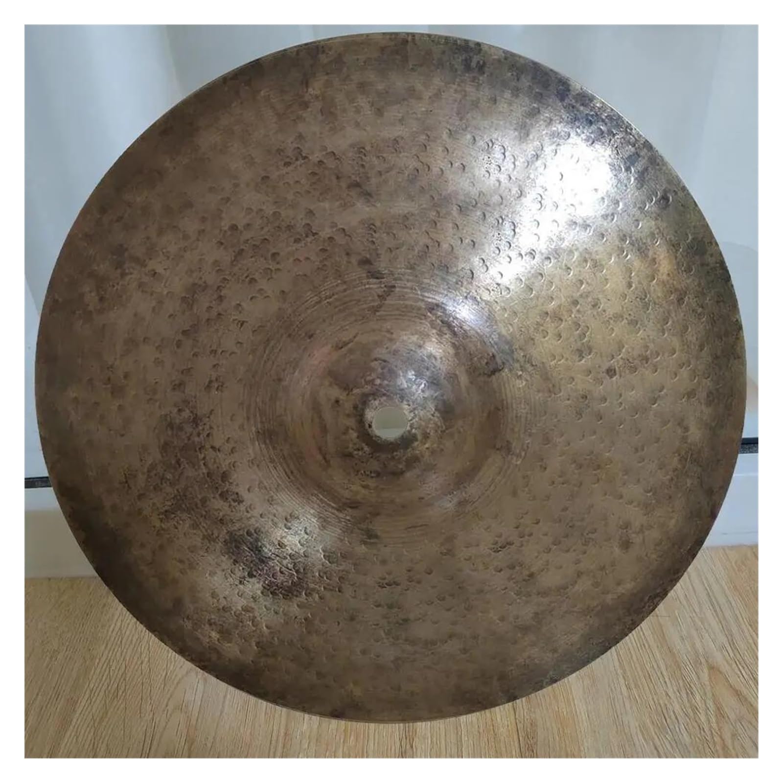 Set de cymbales Cymbale Crash 15 pouces faite à la main Cymbale martelée B20 pour batteurs professionnels(15f)
