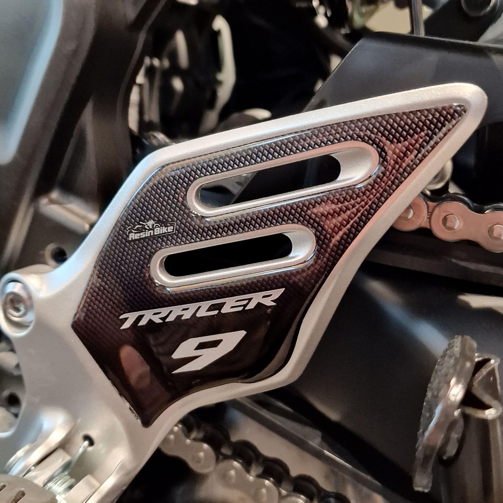 Resin Bike Aufkleber Für Yamaha Tracer 9 GT 2025 – Harzbeschichtet, Schutz Vor Kratzern, Made In Italy