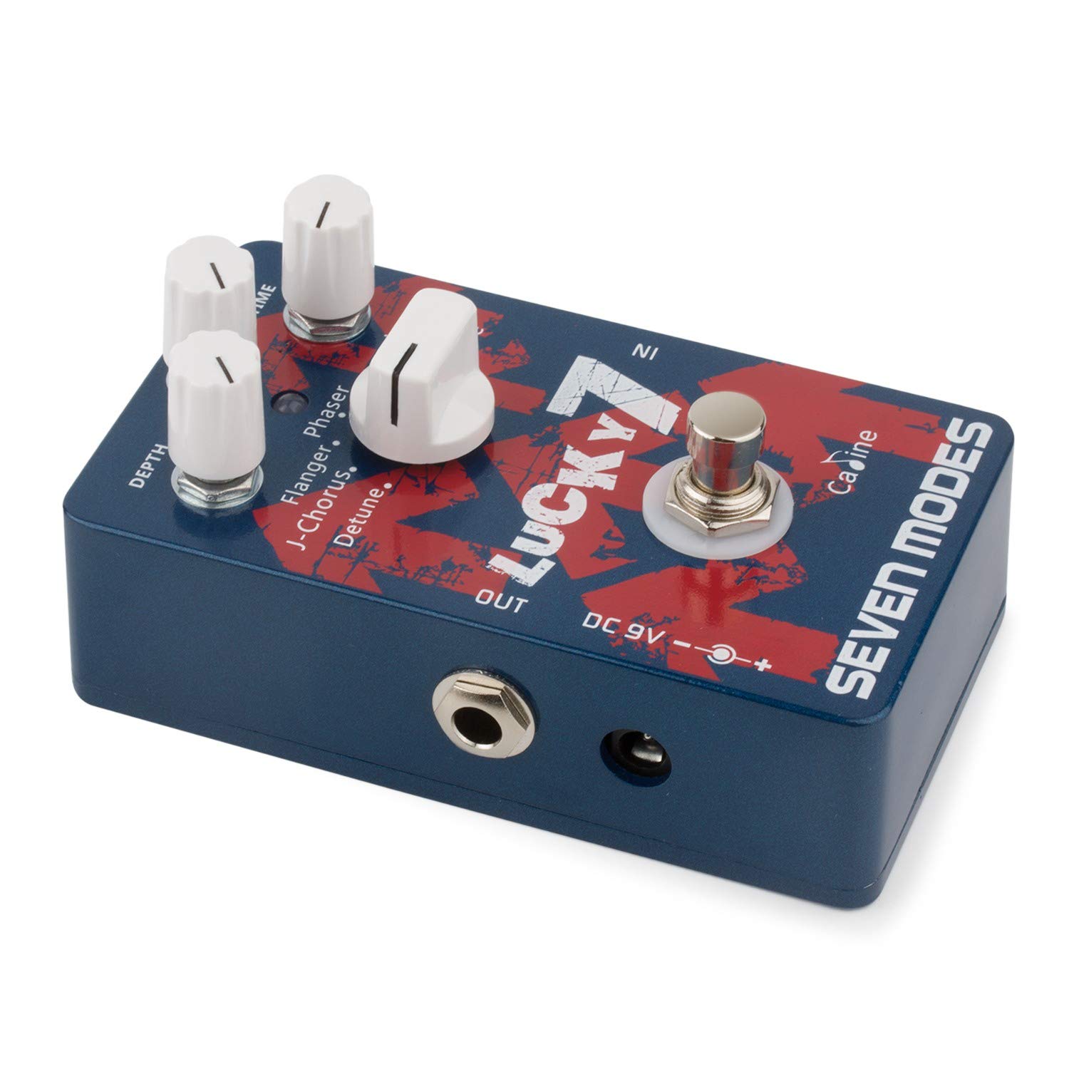 Caiine Lucky 7 ギターエフェクター Amazon.com: Caline Electric Guitar Effects Lucky 7 Digital Guitar
