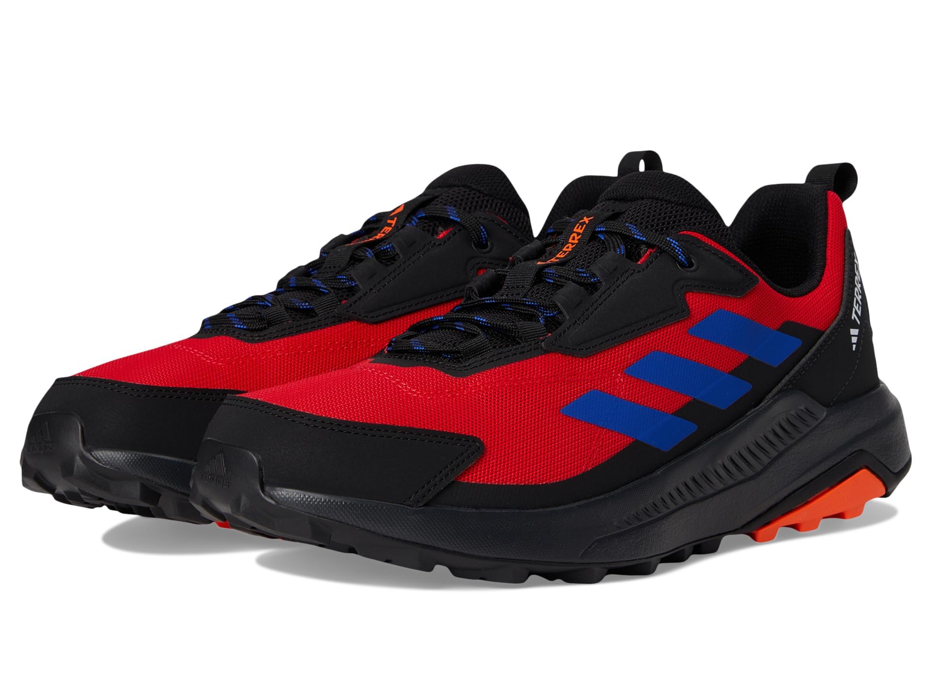 Adidas Herren Terrex Anylander Wandern Sneaker, Pure Ruby/Semi Lucid Blue/Black, 48 EU