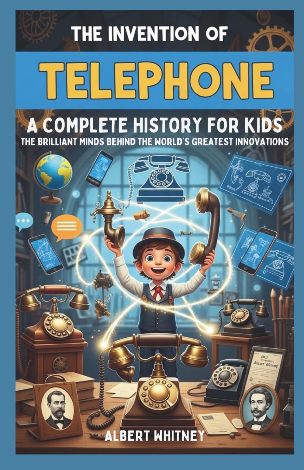 The Invention of Telephone : A Complete History for Kids: The Brilliant Minds Behind the World’s Greatest Innovations (Famous Inventors and Their Inventions for Kids)