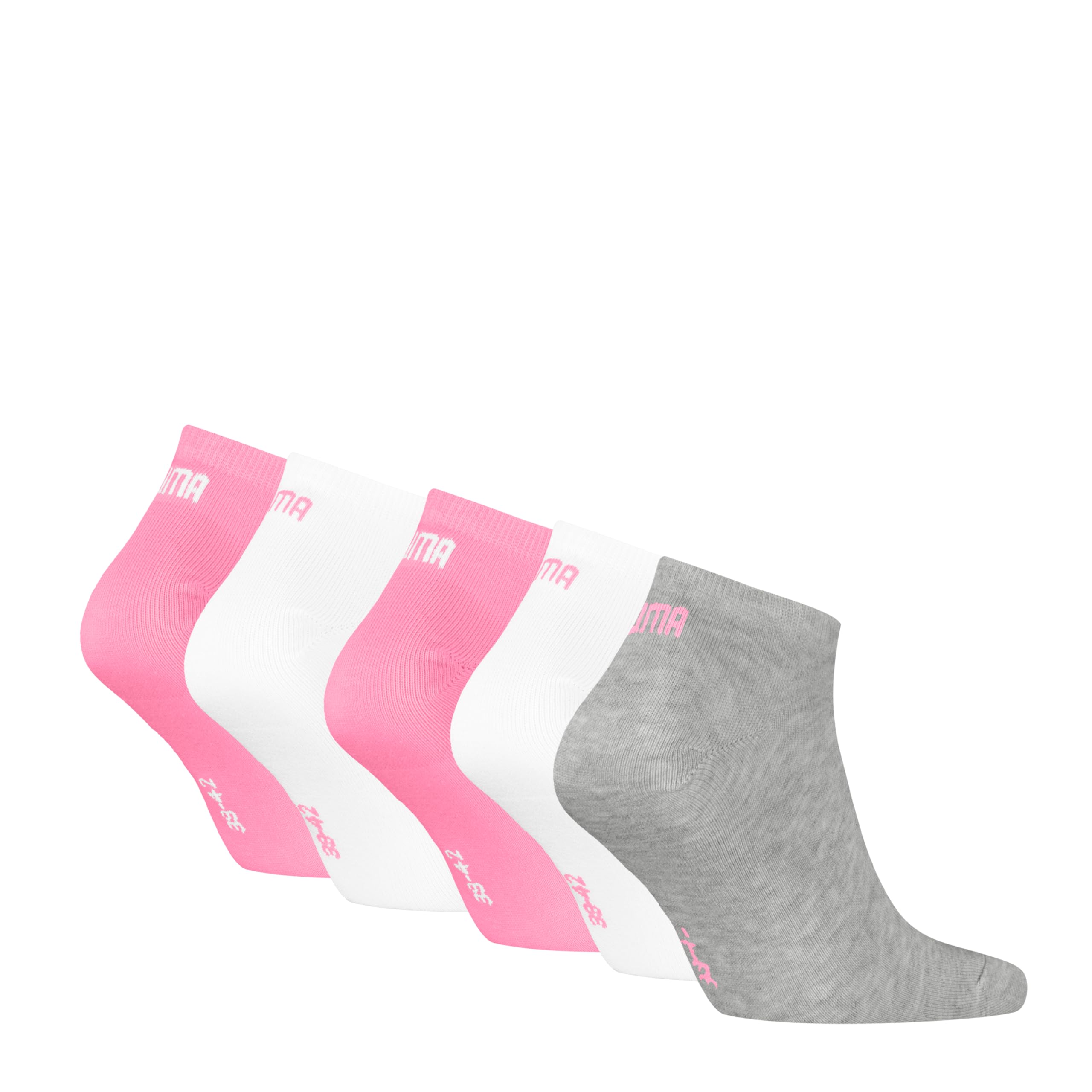PUMA Unisex Plain Sneaker (zestaw 5 sztuk), różowy (pink lady), 39-42 EU