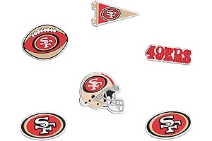 49ers Shoe Charms: Game-Day Accessory for Loyal Fans