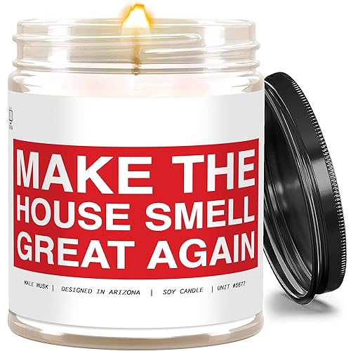 Donald Trump Gifts for Men Candles - Trump 2024 Funny Candles for Women Candles Gifts for Men Women Gag Gift for Adults for Valentines Day Gifts for