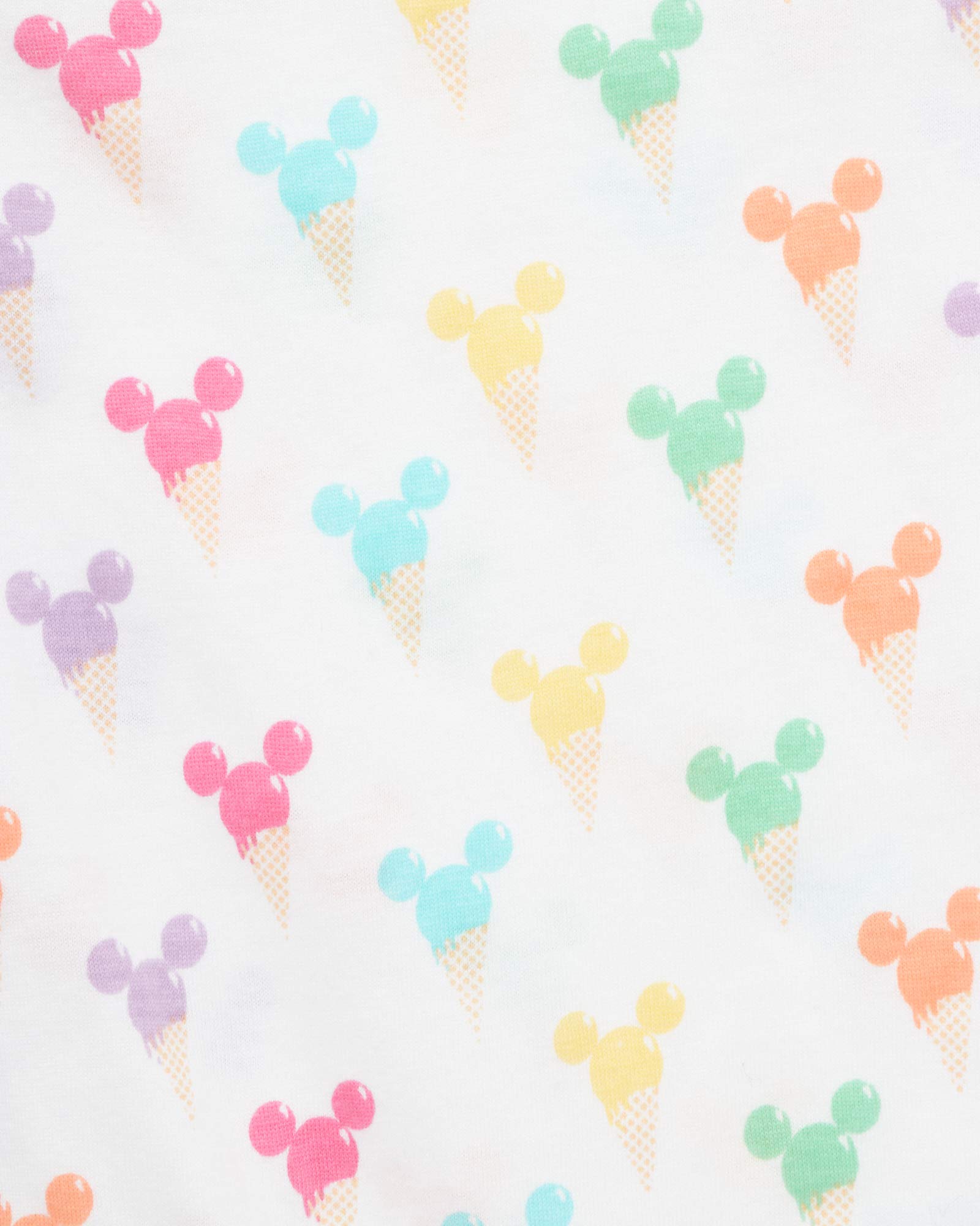 Disney Baby Girls Romper 2 Pack: Minnie Mouse Ruffle Sleeve Romper (Newborn/Infant), Size 24 Months, Hot Pink Minnie./ White Multi Hearts