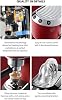 Coffee Maker Semi Automatic Coffee Machine Home Commercial Espresso Machine for Cappuccino Latte Commercial Home Espresso Maker Color: Black, Size: One Size