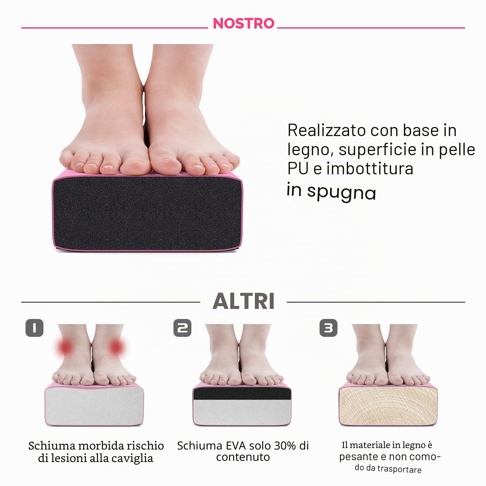 Trave Ginnastica Artistica per Casa, Trave Ginnastica Artistica 2,1 m/220 LB, Pelle, Attrezzatura da Ginnastica Pieghevole per Ragazze, Allenamento a casa, Ginnastica Artistica