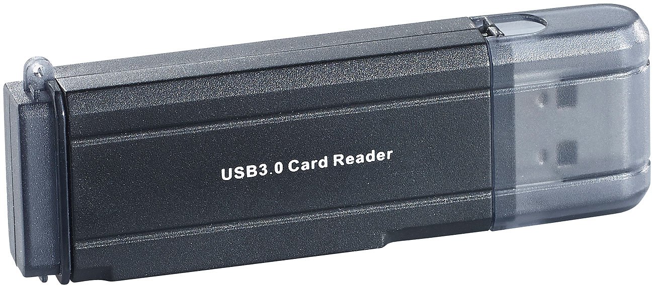 Lecteur de cartes USB 3.0 pour SD (HC/​XC) et MicroSD (HC/​XC)