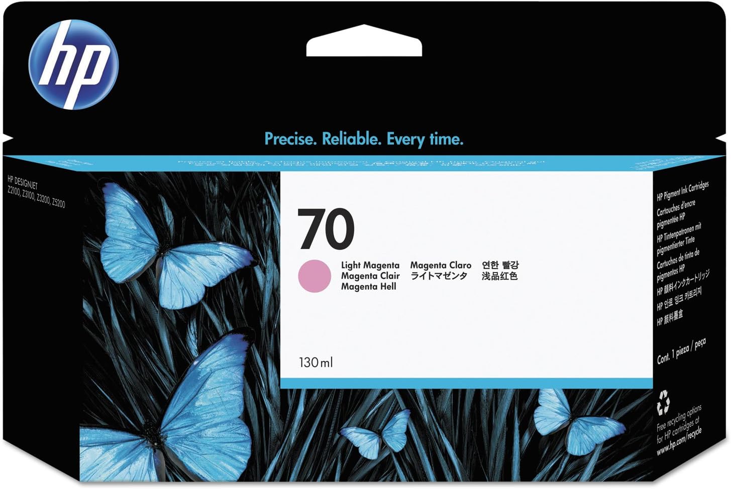 Hewlett Packard HP 70 Light Magenta Ink Cartridge