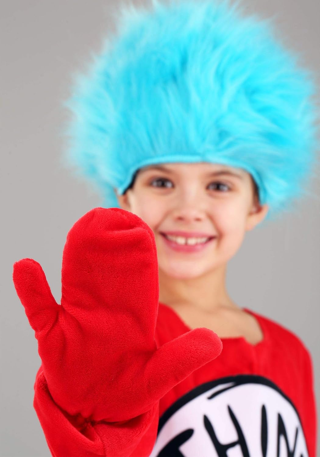 elope Dr. Seuss Thing 1 & Thing 2 Deluxe Costume Kids - Small - Red