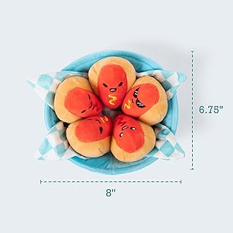 WHAT DO YOU MEME? Emotional Support Hot Dogs - The Original Viral Cuddly Plush Comfort Food, Unique Gift for Valentine's Day, Birthdays, Christmas, Friendship & Anniversary's