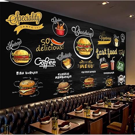 Amazon カスタム壁紙 3d 壁画 手描き 黒板 西洋料理 ピザ バーガー 背景壁紙 ホームデコレーション壁紙 300cmx210cm 118 1x 7インチ 壁紙 Amazon カスタム壁紙 3d 壁画 手描き 黒板 西洋料理 ピザ バーガー 背景壁紙 ホームデコレーション壁紙 300cmx210cm 118 1x 7インチ 壁紙