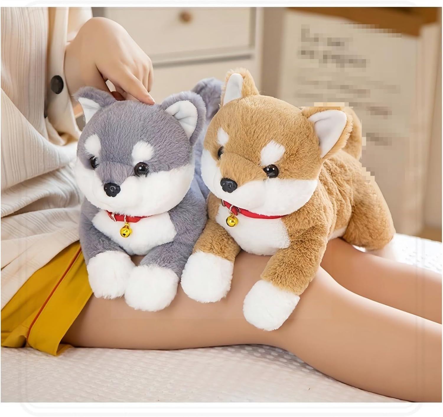 柴犬ぬいぐるみ 抱き枕 添い寝クッション ふわふわ柔らかい 50cm/45cm/35cm｜犬の人形 かわいい置物 プレゼント用 誕生