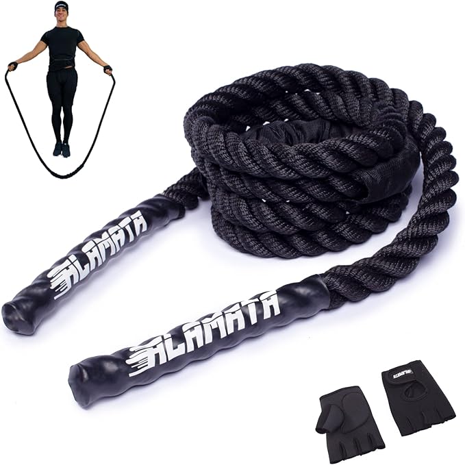 Weighted Heavy Jump Rope for Men & Women 9.8 ft 2.7 LB