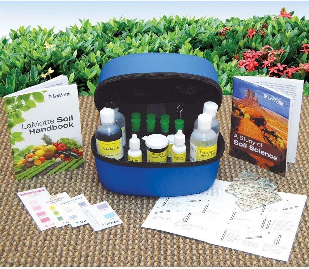 Lamotte Model El - Turf and Garden Soil Test Kit - 5679-01 : Science Lab Supplies : Patio, Lawn & Garden