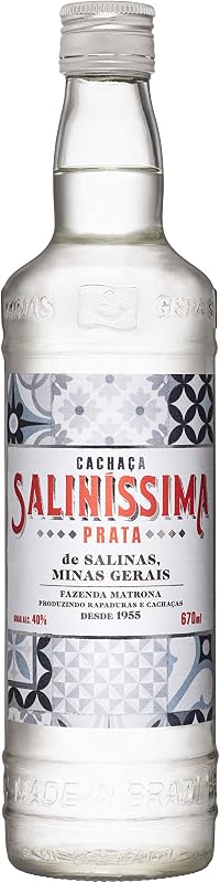 Saliníssima Cachaça Salinissima Prata 670Ml