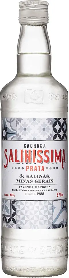 Saliníssima Cachaça Salinissima Prata 670Ml