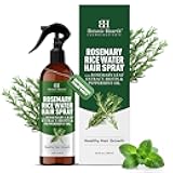 Botanic Hearth Advanced Rosemary Water Spray For Hair Growth With Peppermint, Biotin | Thinning Hair Regrowth, Scalp Treatment For Men & Women| 6.8 Fl Oz