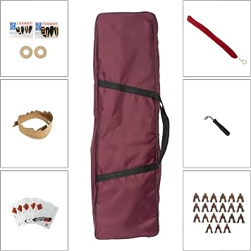 MI&VI 21-String Guzheng Paulownia Wood Guzheng Chinese Zither Instrument with Thick Carry Bag and Stand (130cm, Classic V2)