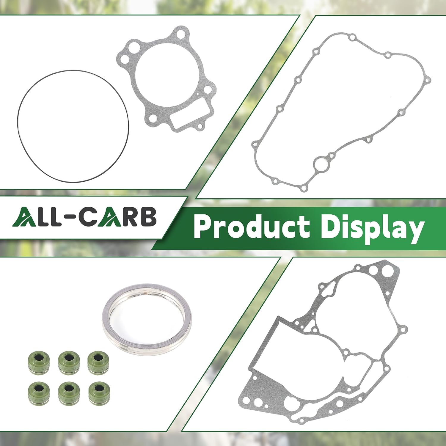 ALL-CARB Gasket Kit Replacement for Honda CRF250R CRF250X CRF250 CRF 250 X I GS26 2004 2005 2006 207 2008 2009