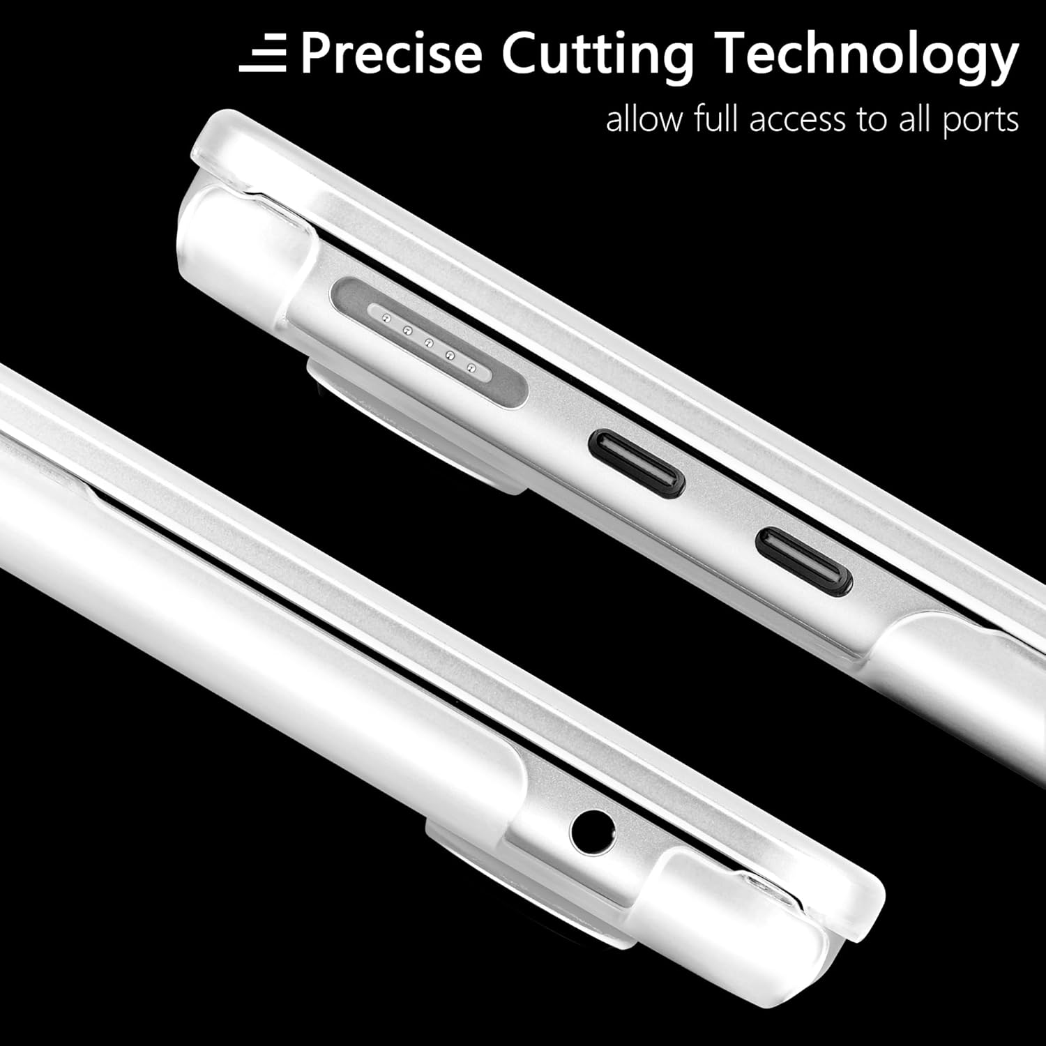 for M3/M2/M1 MacBook Pro 14" Case 2023 2021 Released A2918/ A2992/ A2779/ A2442, Hard Shell Case with Keyboard Cover+Screeen Film+OTG Adapter+2 Webcam Covers, Botanical Flower