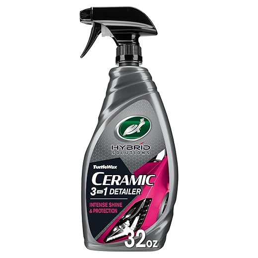 Turtle Wax 53413 Hybrid Solutions Ceramic 3-in-1 Detailer - 32 Fl Oz.