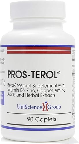Pros-TEROL, alivio de la próstata con 900 mg de esteroles vegetales con semillas de calabaza, raíz de ortiga picante, raíz de jengibre, extractos de