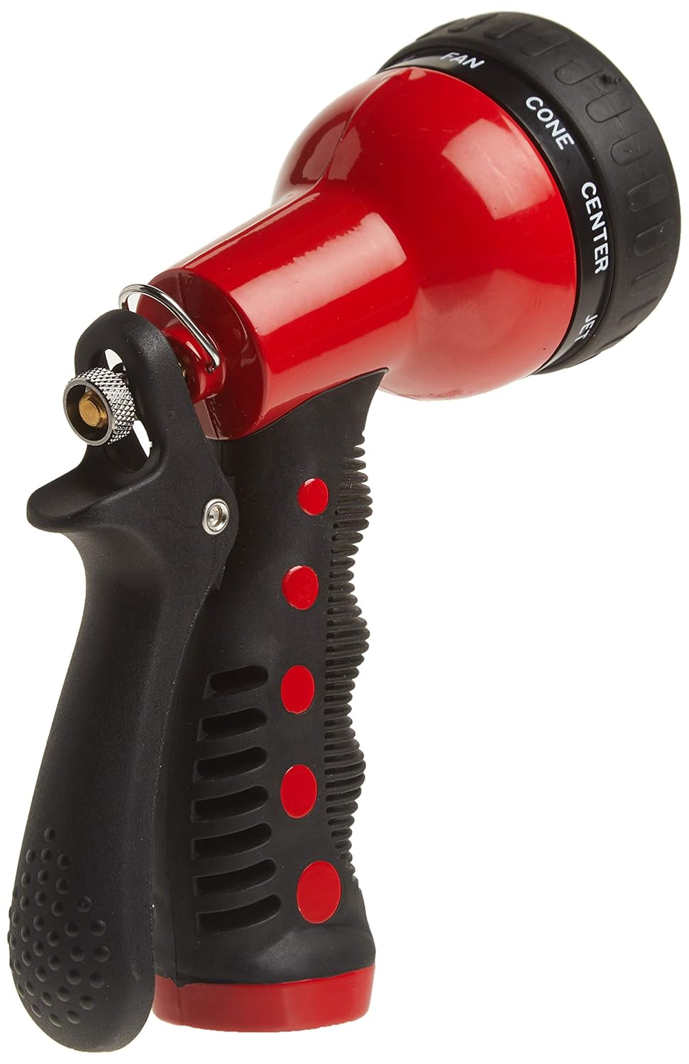 Dramm 30" Green Water Wand and 9-Pattern Red Revolver Spray Nozzle Bundle