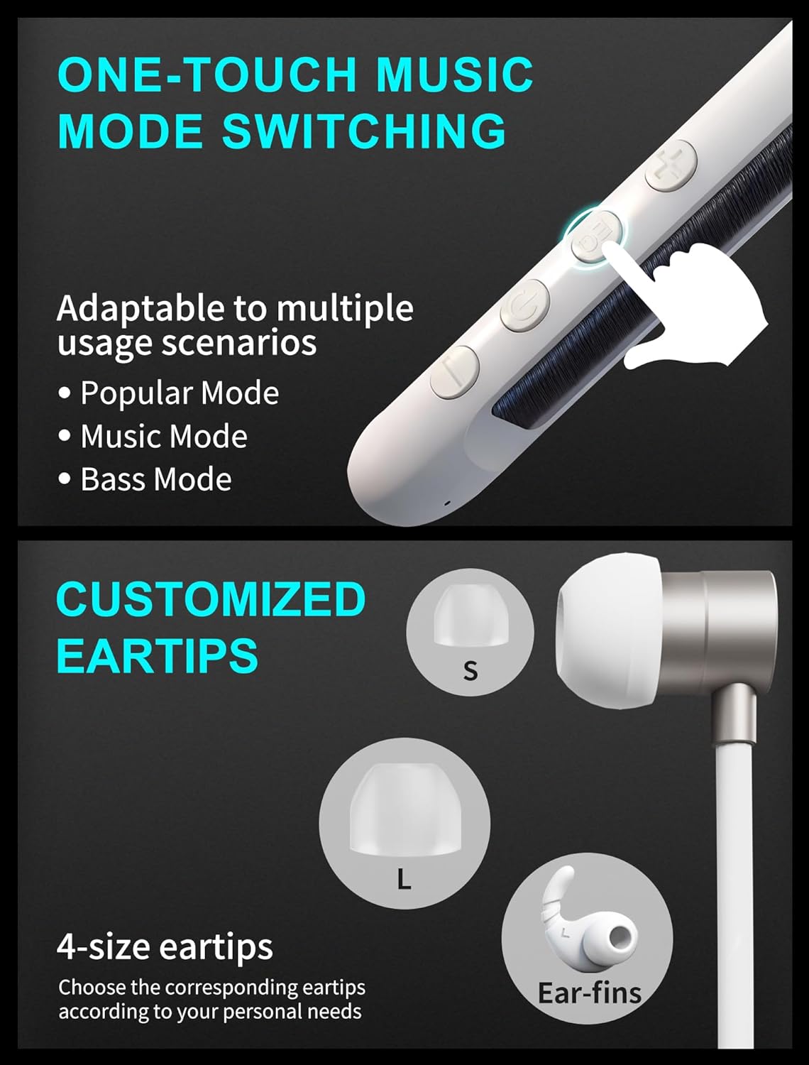 Air Tube Headphones Emf Free Earbuds,Anti Emf Headphones with LED Display,3D Sound Airtube Earphones for Protection,28 Hour Playtime,Non Radiation Air Tube Earbud with Mic and Control,8mm Bass Drivers