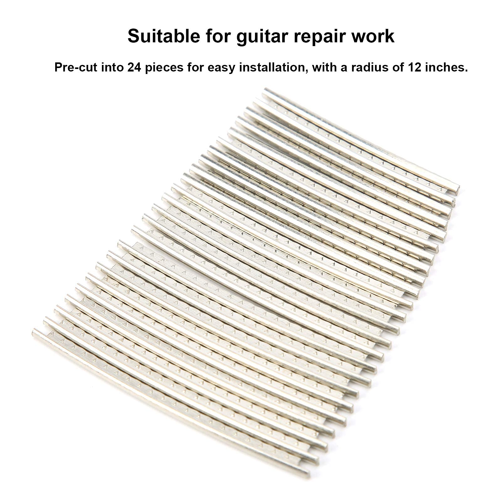 24 Sztuk Zestaw Drutów Progowych Gitary ze Stali Nierdzewnej 2.7mm Drut Próg Gitarowy Rolka Części do Gitary Elektrycznej dla Fender Gibson Akcesoria Zamienne