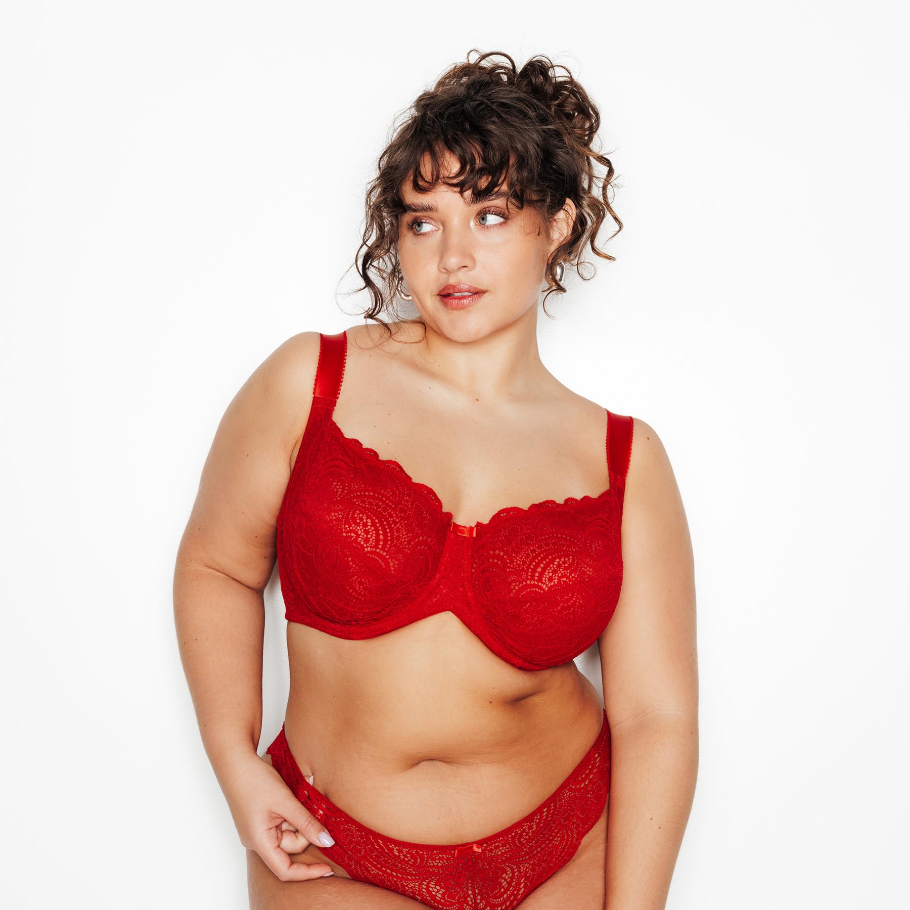 Soutien-Gorge Emboitant Dentelle - Ecru - Dentelle - Femme