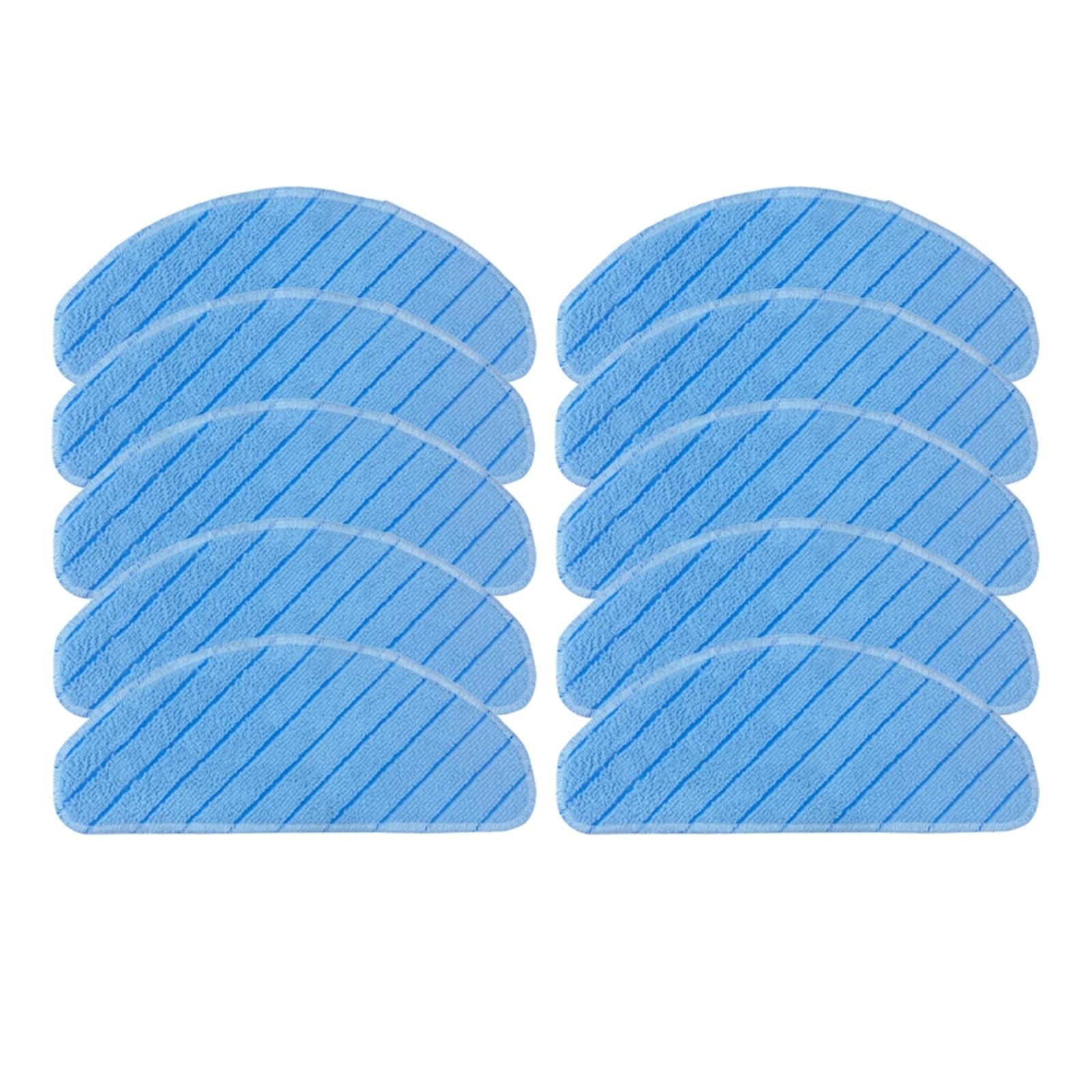 EEZII Washable Mop Cloth Pads，Compatible For Ecovacs，T8