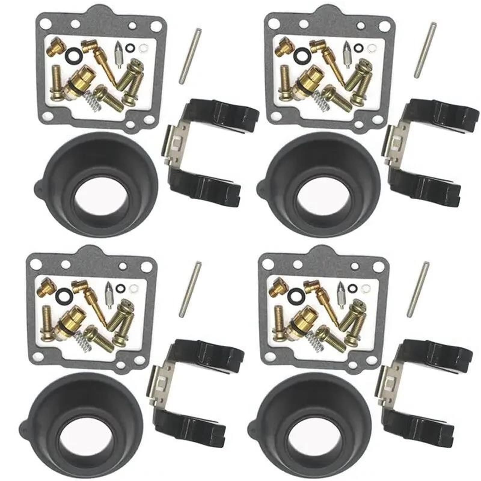 Kit guarnizioni Membrana Kit di Riparazione del Carburatore per Motocicletta Membrana Galleggiante per S&uzuki GS550 1980 1981 1982 GS550M GS550T GS550E/L GS 550