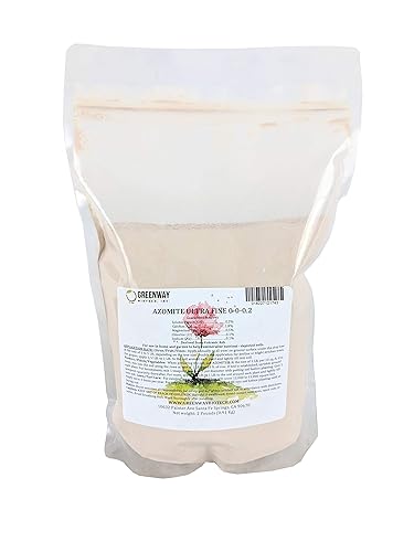 Polvo de roca de azomita ultra fina ceniza volcánica (distribuidor certificado) minerales orgánicos traza "marca de biotecnología de la vía verde" 2