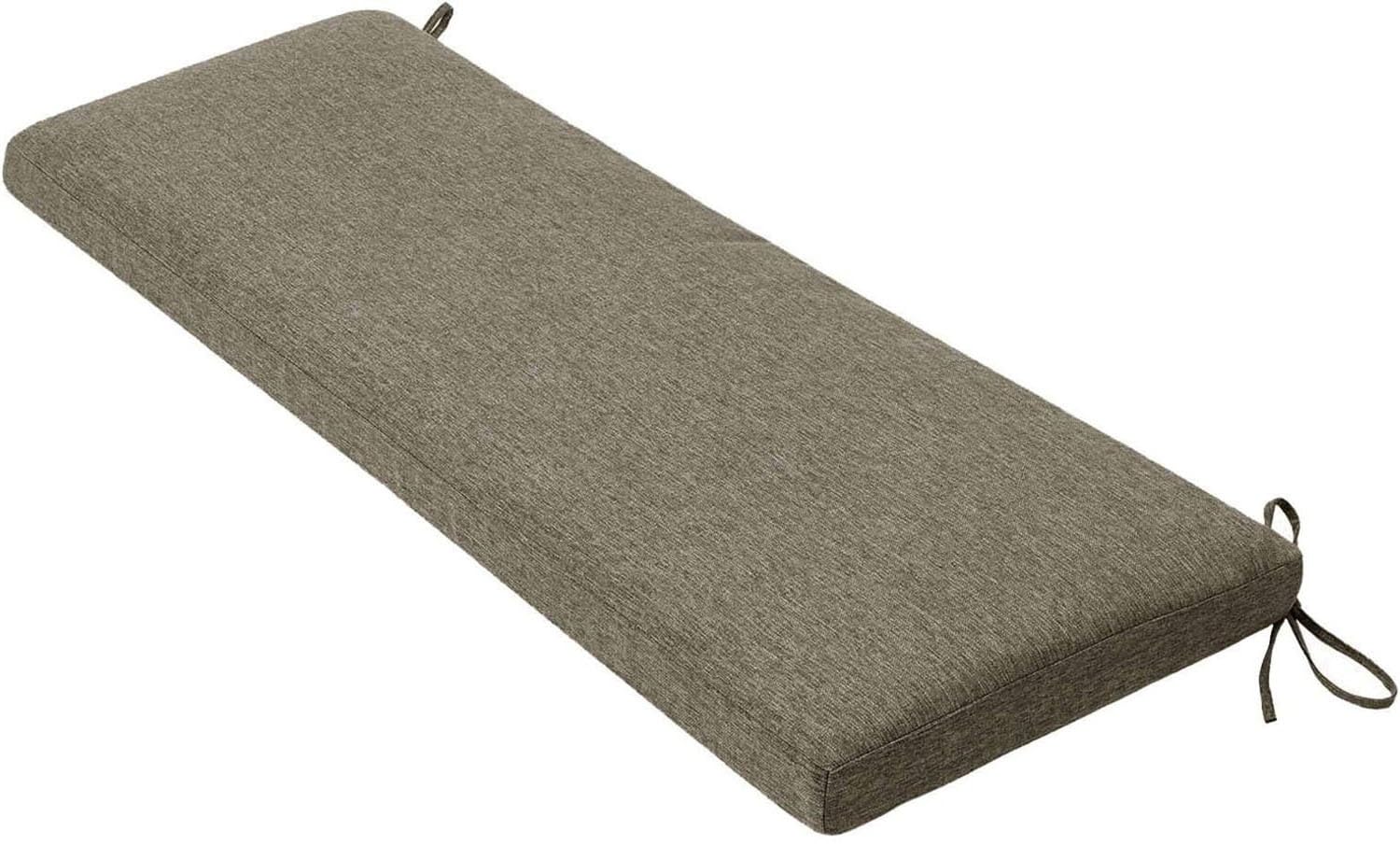 Hoowarm Dining Bench Cushion 2/3 Seater Outdoor/Indoor Seat Pad 80/90/120/150/130/100cm 3 Thick Non-Slip Long Chairs Cushion with Zipper for Shoe Bench Rack, Window, Piano(A8,40x150x3cm)