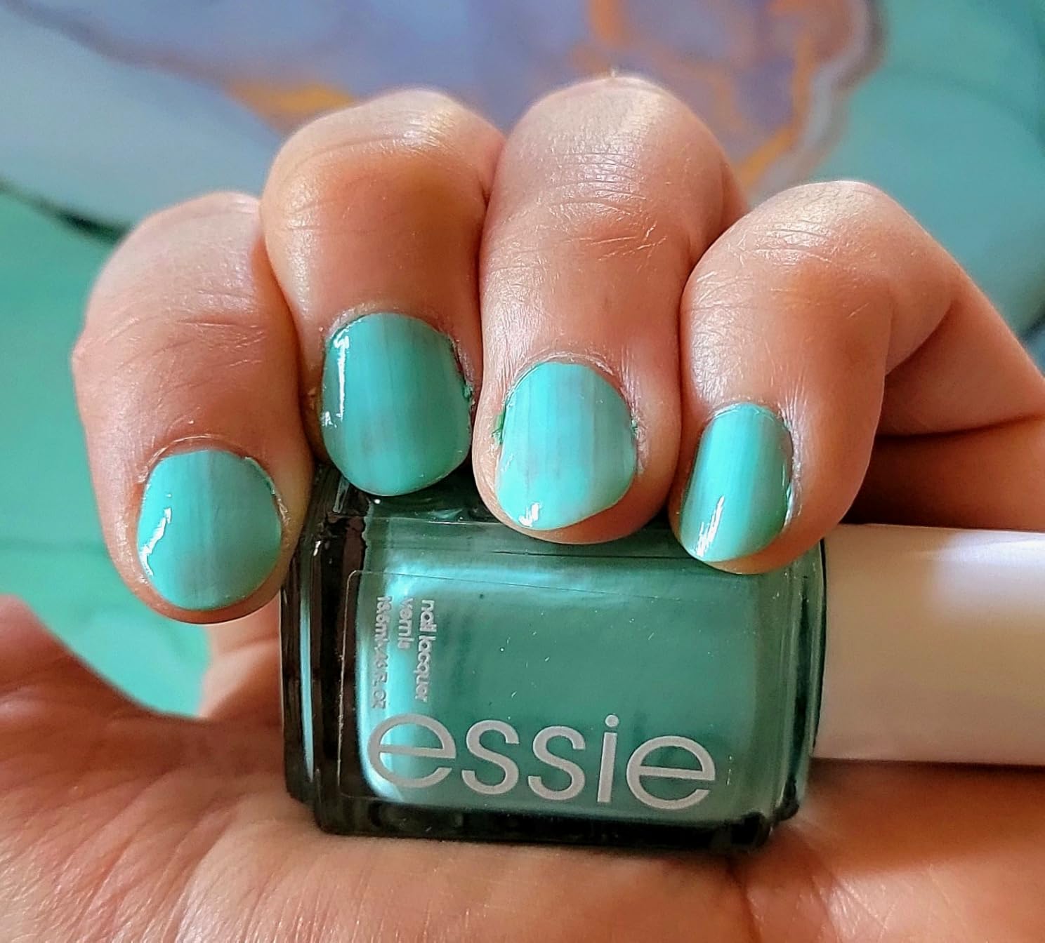 essie Nail Art Studio Jelly Polish, Riviera Rush, Sheer Pink Nail Polish, Vegan, Slushy Sun, 0.46 Fl Oz