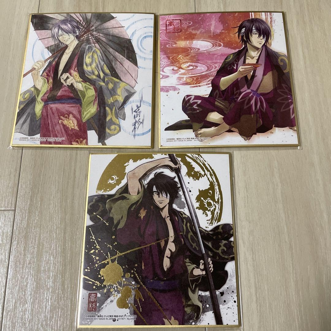 銀魂 高杉晋助 色紙 銀魂 色紙 高杉(紅桜篇振り返り)[ムービック]《在庫切れ》