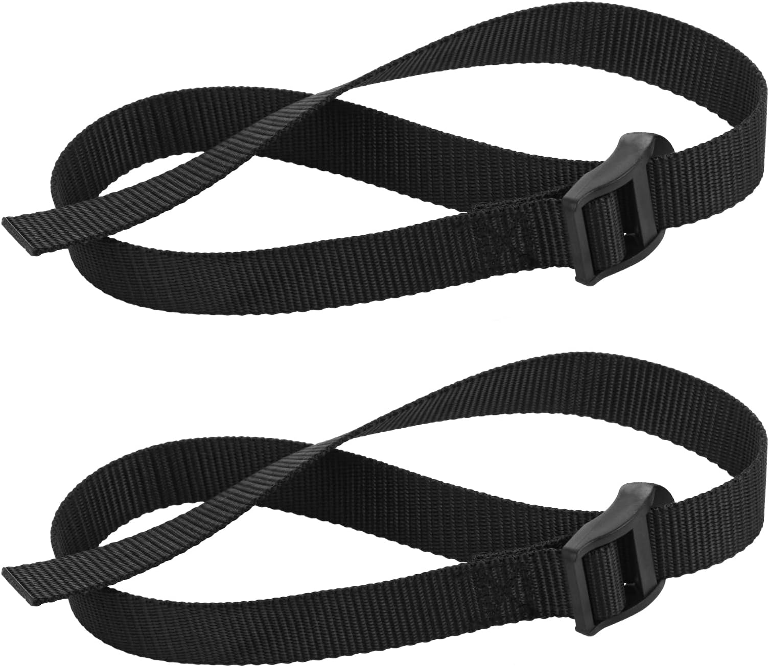 Water Rower Replacement Foot Straps - Compatible with Concept 2 Rowers (Models: D & E) - Pair