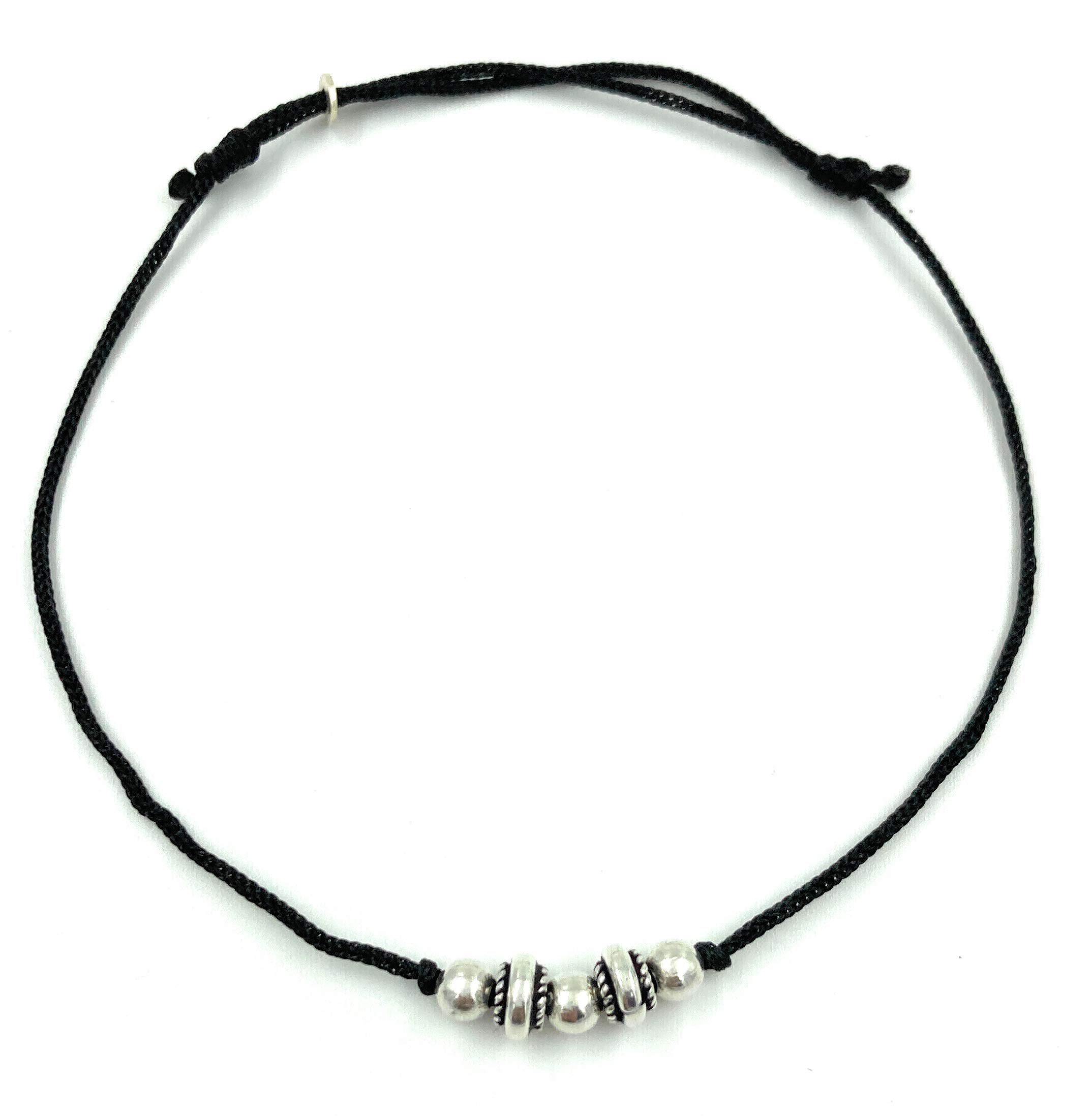 See full amazon price history chart for VRINDAM JEWELLERS 925 Sterling Silver Threaded Anklet For Girls & Women With Latest 3 Moving & 2 Designer tyer Balls In Black Thread |Single Piece |Adjustable |Light Weight VRINDAM JEWELLERS 925 Sterling Silver Threaded Anklet For Girls & Women With Latest 3 Moving & 2 Designer tyer Balls In Black Thread |Single Piece |Adjustable |Light Weight (B08KGMN36X) Amazon Price History, Amazon Price Tracker