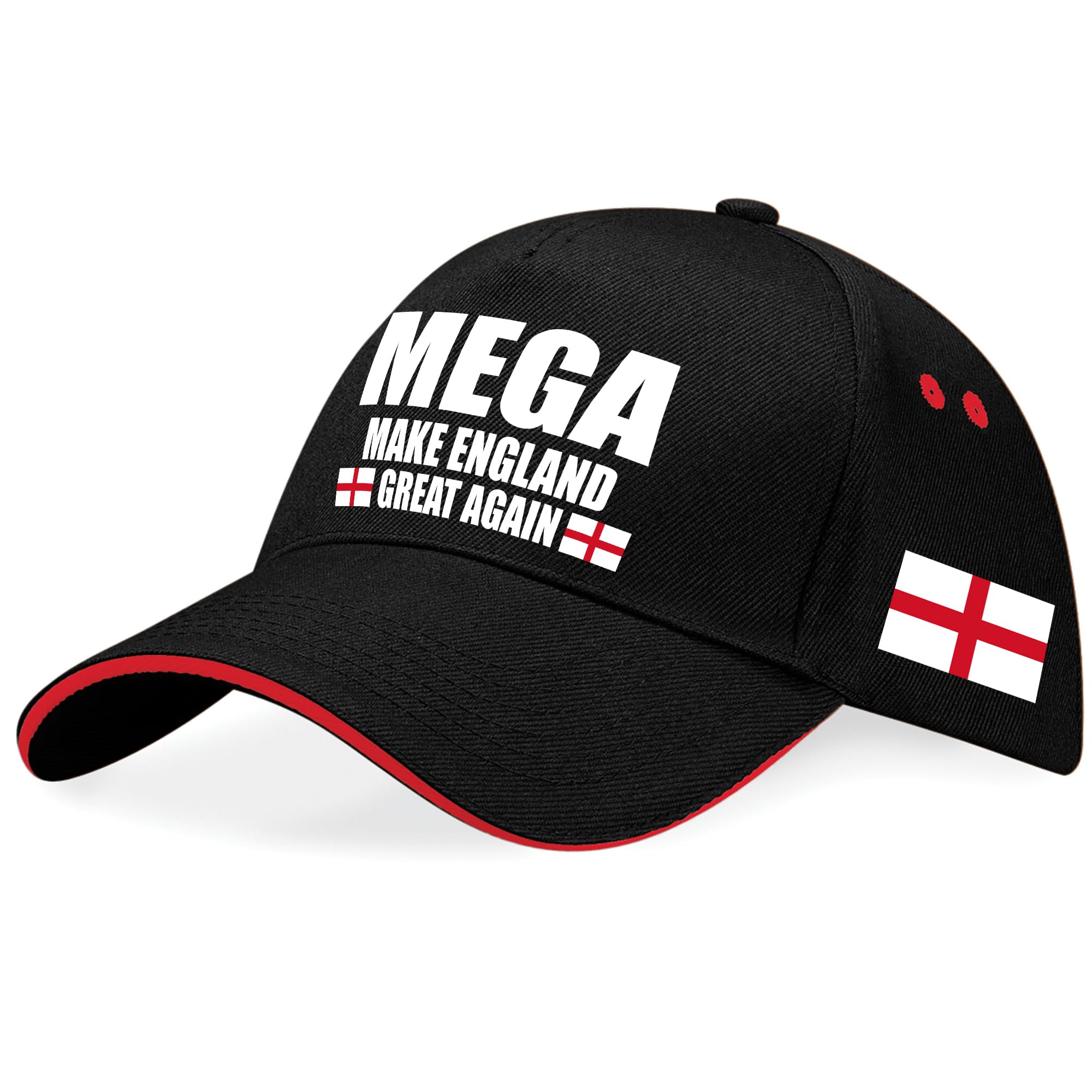 Mega Make England Great Again Baseball Cap St Georges Cross English Pride Unisex Men Women Hat