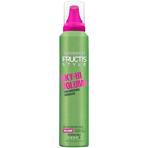 Miniatura 2 de Garnier Fructis Style sky-hi Volumen Mousse 6,4onza (Extreme) (189ml) (Pack de 6)