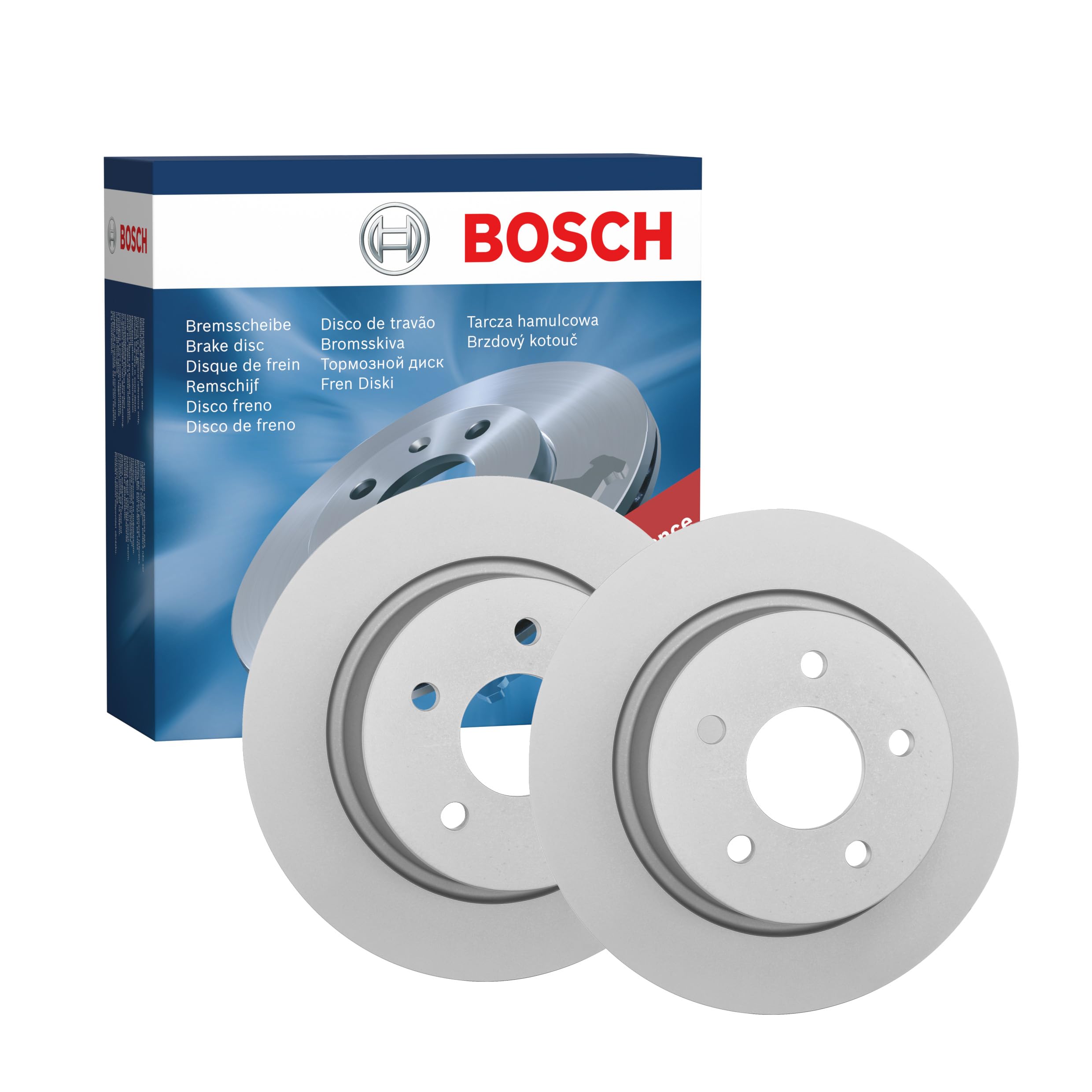 BOSCH 0 986 479 762, 2 szt Tarcze Hamulcowe tył 279,9mm