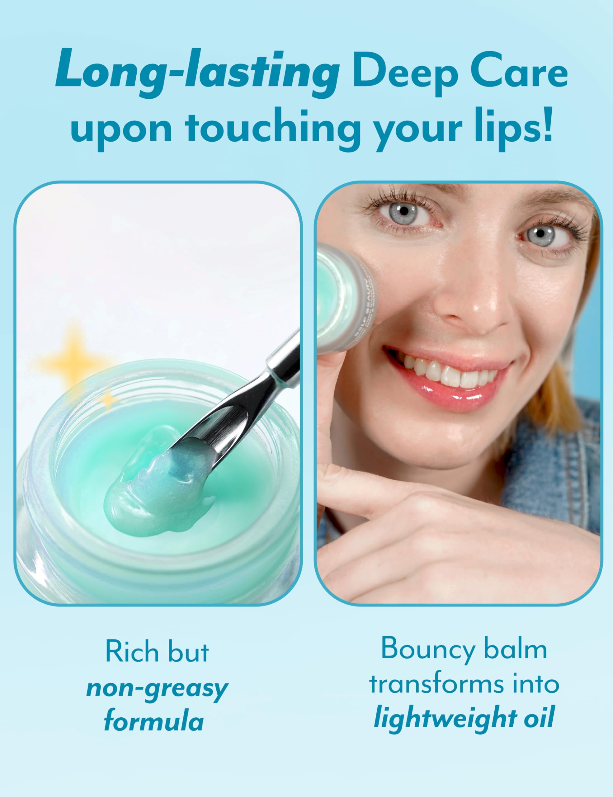 SelfBeauty Lippenmaske Mit Minze & Rosmarin – Veganer Lippenbalsam Für Weiche, Gepflegte Lippen
