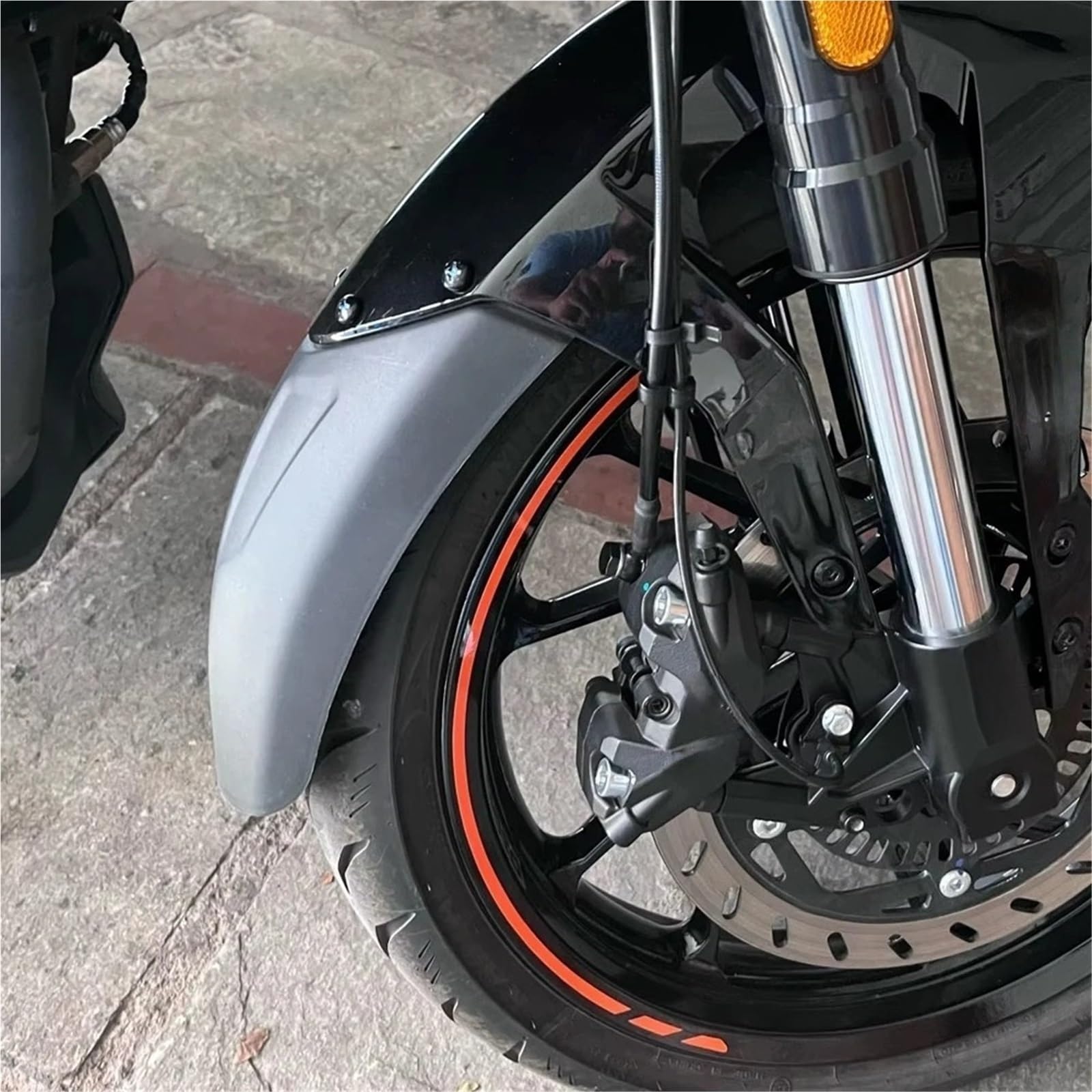 Błotniki przednie do motocykli Przedłużenie Błotnika Przedniego Akcesoriów Motocyklowych DIA 250NK Osłona Przeciwbryzgowa