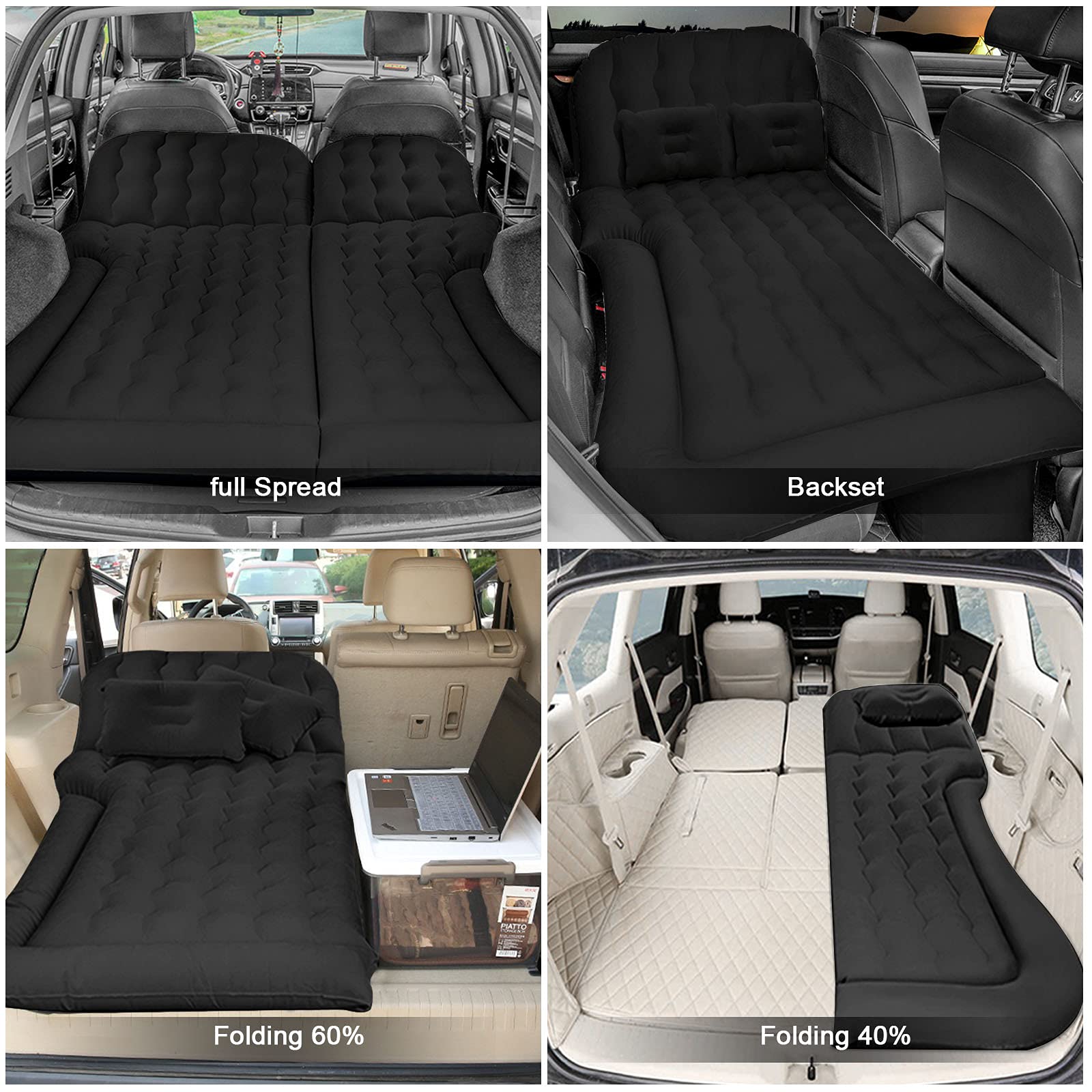 Flyaway Kids Bed Materasso Gonfiabile Per Auto,SucceBuy Tessuto Oxford,letto Portatile,comodo E Fermo,con Pompa Ad Aria,beccuccio E Borsa Da Trasporto | Leroy Merlin Lettino Gonfiabile Bambini - Foto 7
