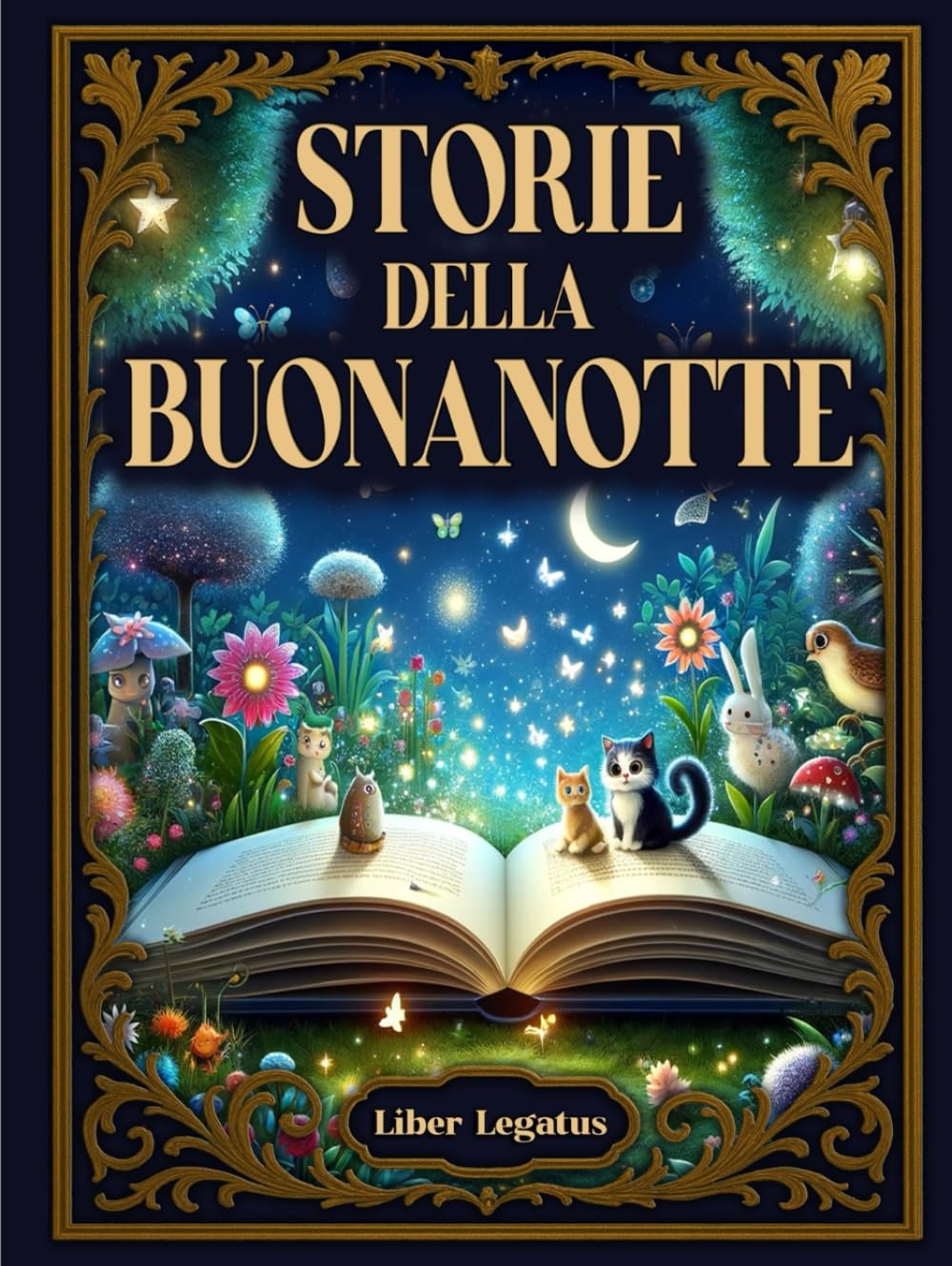 STORIE DELLA BUONANOTTE: Libro a COLORI di brevi fiabe della buonanotte a colori per far sognare, educare con gioia e stimolare la fantasia - Bambini 0-5 anni