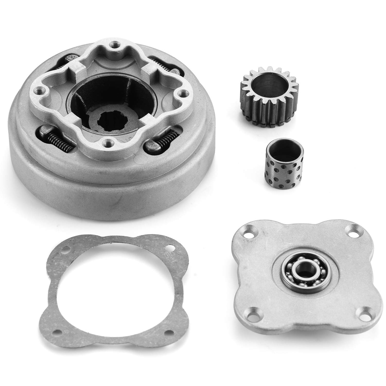 Embrague Moto 110 Cc 125 Cc Embrague Manual Para Pitbike 50cc-125cc -  Reemplazo 17 Dientes, Plateado, Fácil Instalación Accesorio Dirtbike 50cc  110cc