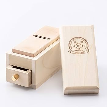 鰹節削り器 Amazon | 四面替刃式鰹節削り器 黒潮 本体 L | 平かんな